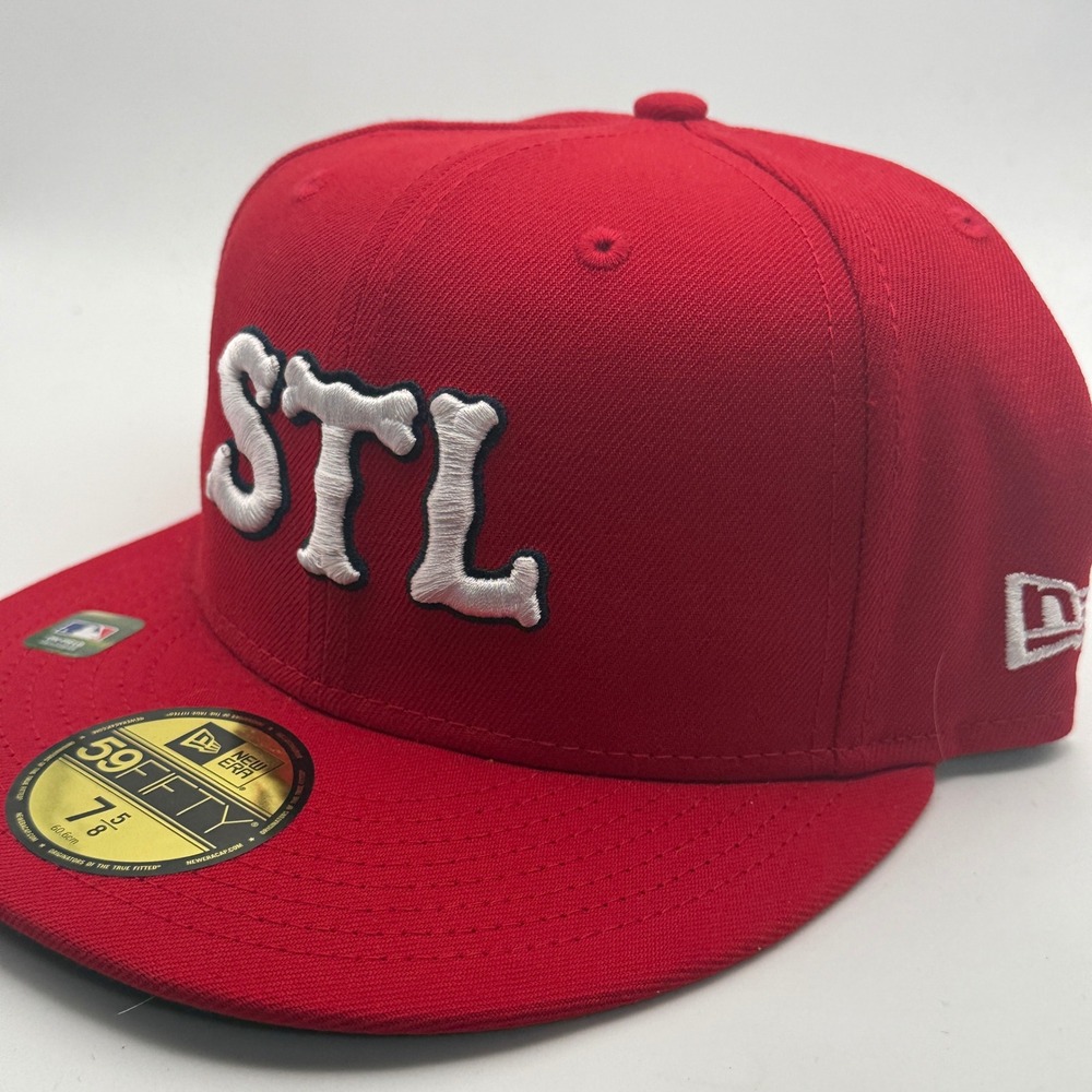 New Era 59FIFTY St Louis Cardinals City Connect Fitted Hat Red 7 5/8 60503040